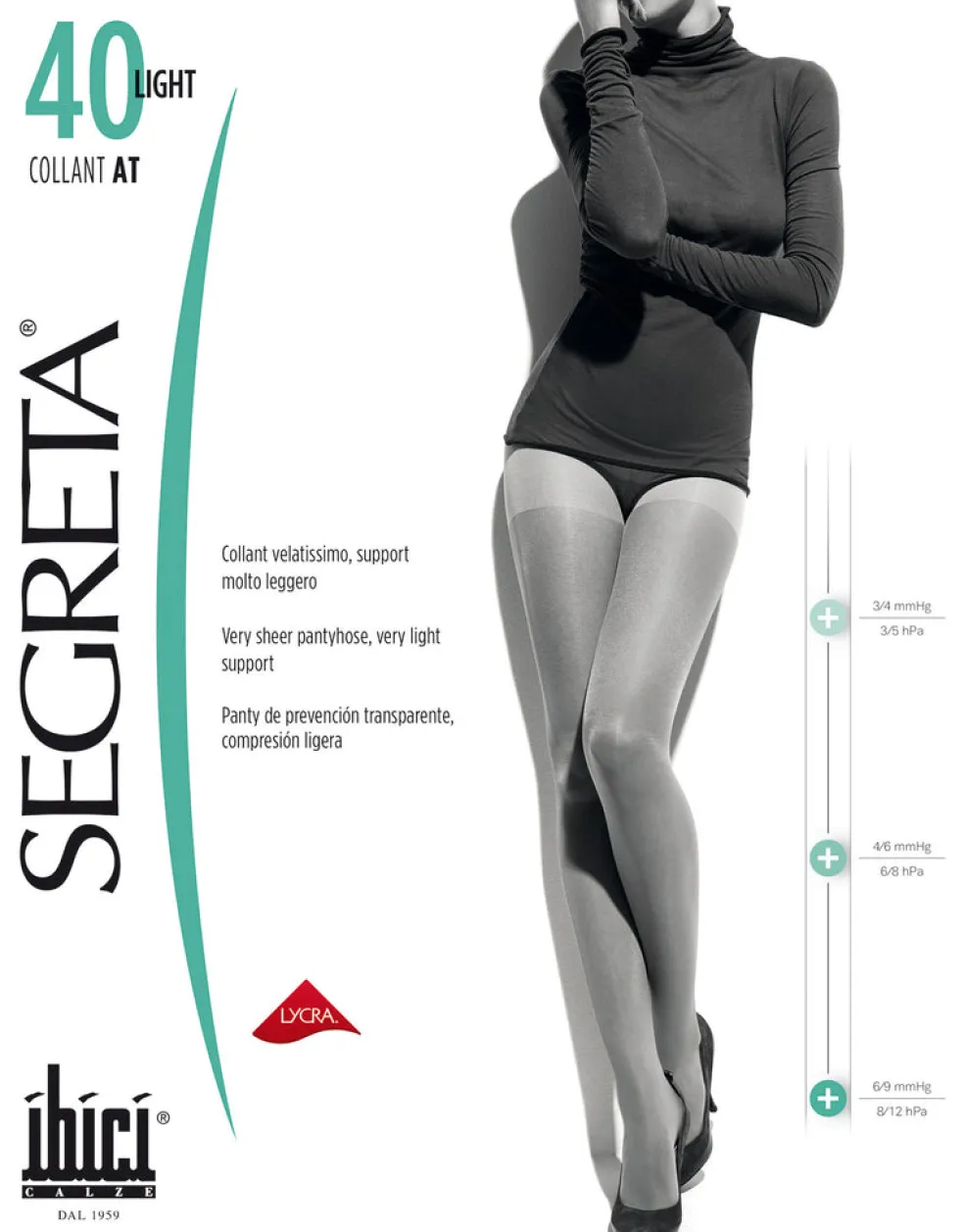 Collant Light 40 Support Pantyhose