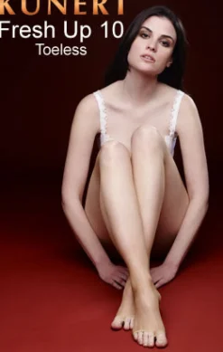 Fresh Up 10- Toeless Pantyhose
