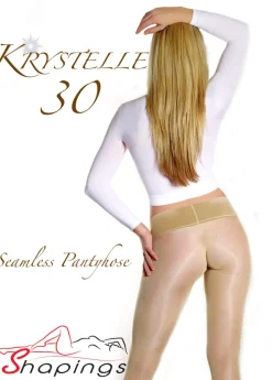 Krys Lle 30 Seamless Pantyhose